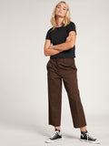 VOLCOM ボルコム WHAWHAT CHINO PANT - DARK BROWN