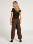 VOLCOM ボルコム WHAWHAT CHINO PANT - DARK BROWN