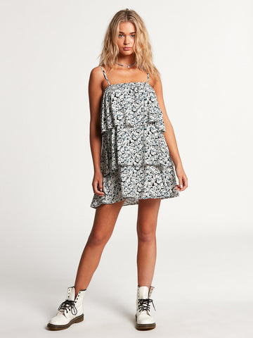 VOLCOM ボルコム　KABLOOM DRESS - BLACK COMBO