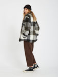 VOLCOM　ボルコム　SILENT SHERPA PLAID JACKET