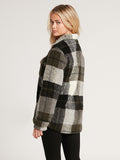 VOLCOM　ボルコム　SILENT SHERPA PLAID JACKET