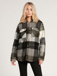 VOLCOM　ボルコム　SILENT SHERPA PLAID JACKET