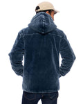 BILLABONG　ビラボン メンズ 【WAVE WASHED】 INDIGO VELOUR JACKET ジャケット 【2021年秋冬モデル】