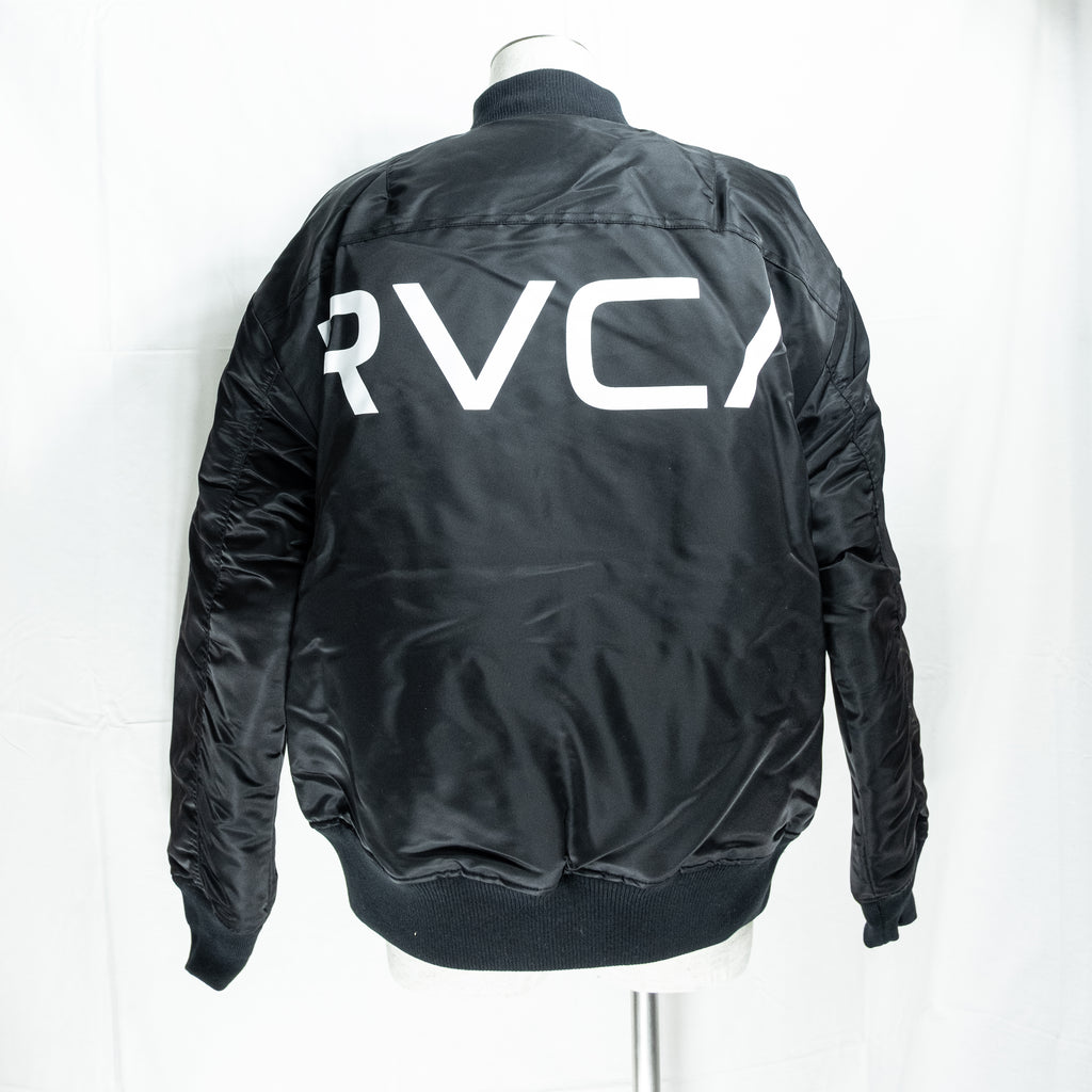 RVCA メンズ  BACK RVCA MA-1 ジャケット2021年秋冬モデル